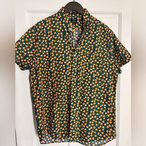 JCrew button up Tiny Peaches